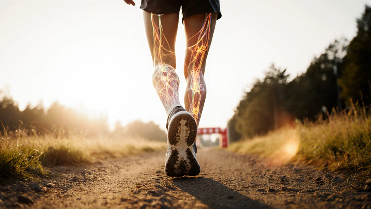 Běžec se vrátil ke běhu, jeho tělo je znovu pohyblivé a bez bolesti.